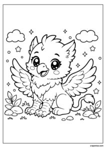 cute-baby-griffin-coloring-page
